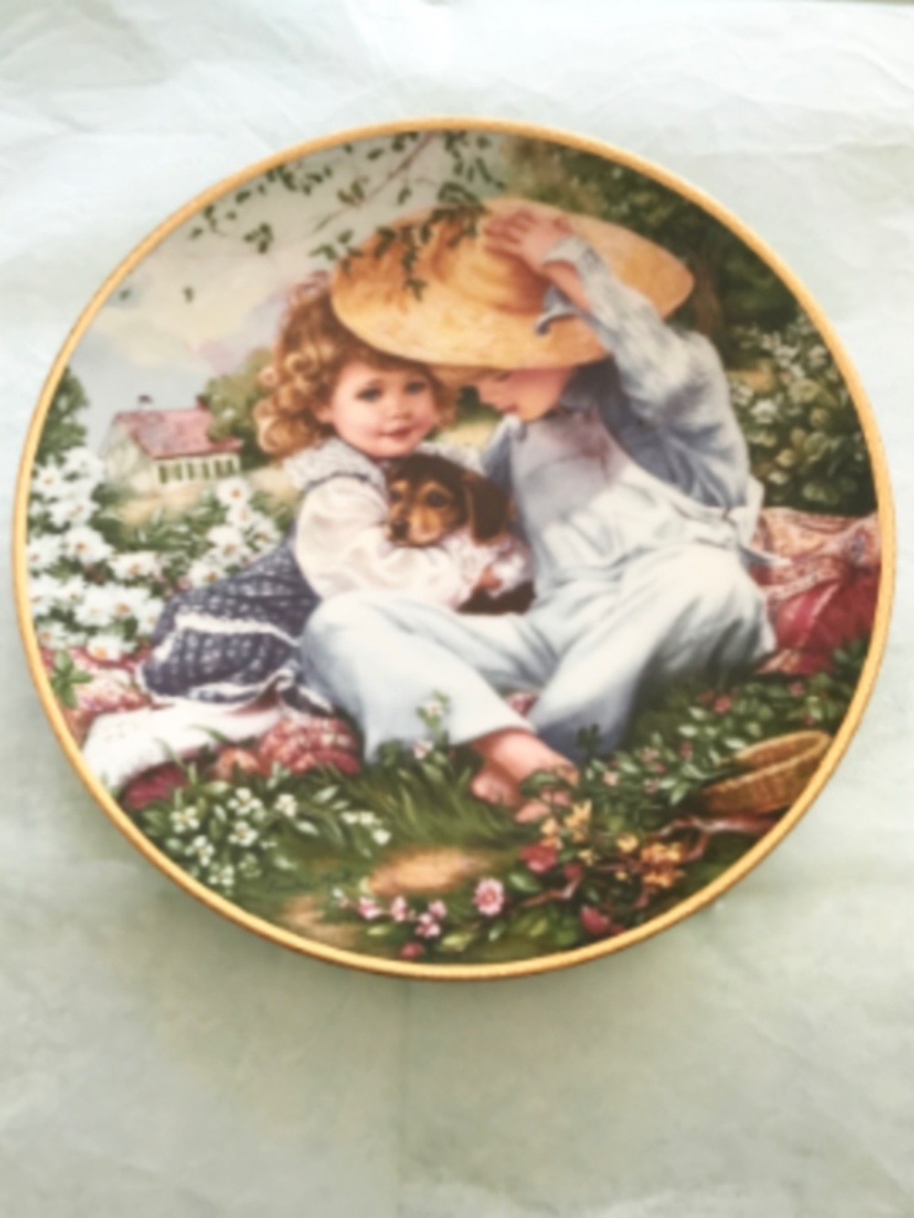 "A Time To Love" Collector Plate 1989
